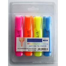 4PCS Highlighter Pen в блистерной упаковке